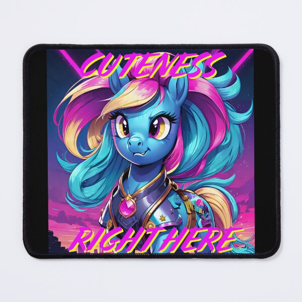 Item preview, Cartoon Cute Angry Pony "Cuteness Right Here""  designed and sold by NeutrinoJem.