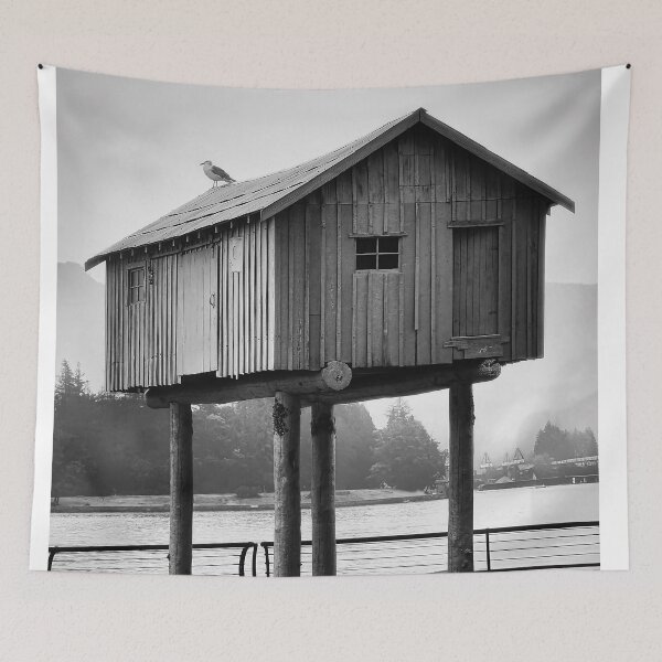 Item preview, House on Stilts in the Fog designed and sold by pcole123.