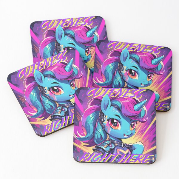 Item preview, Cartoon Cute Angry Pony "Cuteness Right Here""  designed and sold by NeutrinoJem.