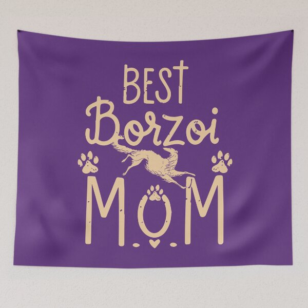 Item preview, Best Borzoi Mom designed and sold by Iluvmygreyhound.