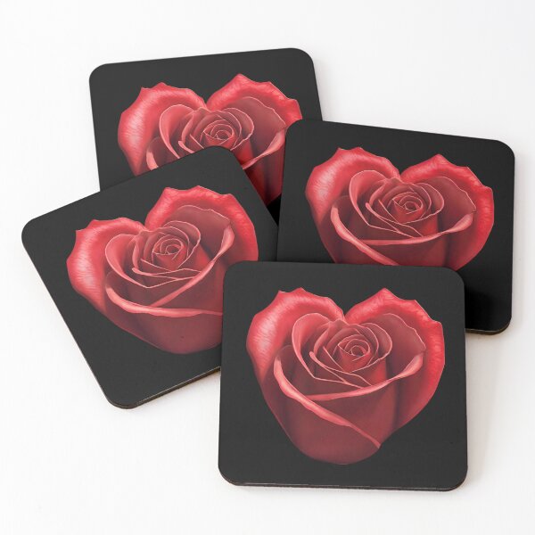 Item preview, Heart Shaped Red Rose designed and sold by artcolory.