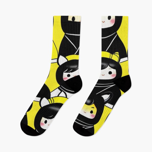 Item preview, Cute little ninjas pattern  designed and sold by Roxburylane.