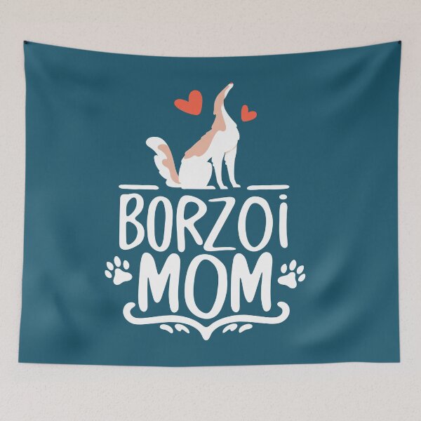 Item preview, Best Borzoi Mom designed and sold by Iluvmygreyhound.
