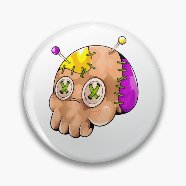 Artikelvorschau, Voodoo-Puppenschädel entworfen und verkauft von Sainz Art.