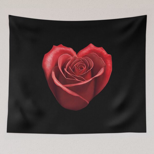 Item preview, Heart Shaped Red Rose designed and sold by artcolory.