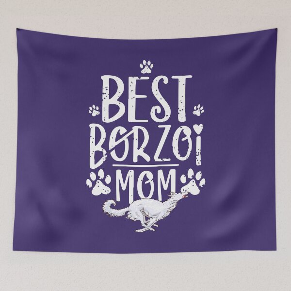 Item preview, Best Borzoi Mom designed and sold by Iluvmygreyhound.