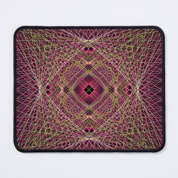 Item preview, Rectangular Pattern #5 Morph C [17078-GreensPinks-BB] designed and sold by LottMultimedia.