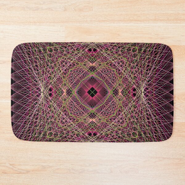 Item preview, Rectangular Pattern #5 Morph C [17078-GreensPinks-BB] designed and sold by LottMultimedia.