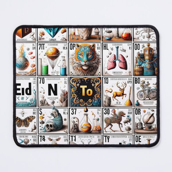 Item preview, Elemental Wonders: An Illustrated Periodic Table designed and sold by FIYARO.