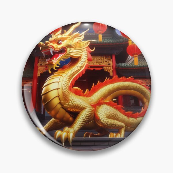Item preview, Festive dragon celebrates Lunar New Year designed and sold by helenonfire.