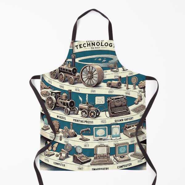 Item preview, Tech Time Journey: From Wheel to Smartphone designed and sold by FIYARO.