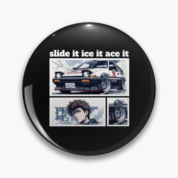 Item preview, Slide it, ice it, ace it - Hachiroku drifts designed and sold by MOTOSHIFT.