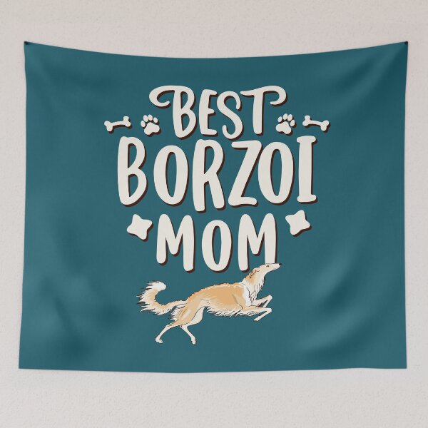 Item preview, Best Borzoi Mom designed and sold by Iluvmygreyhound.
