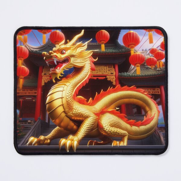 Item preview, Festive dragon celebrates Lunar New Year designed and sold by helenonfire.