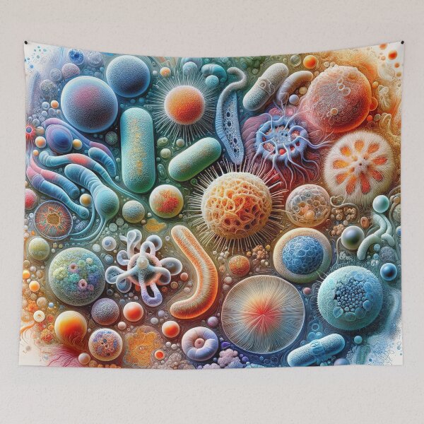 Item preview, Microcosm Marvels: A Microscopic Exploration designed and sold by FIYARO.