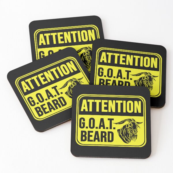 Item preview, G.O.A.T. Beard designed and sold by MarkMySign.