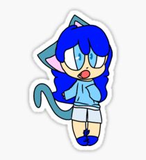 Shocked flustered Moo Sticker