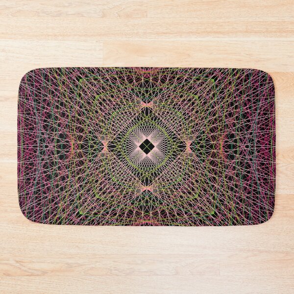 Item preview, Rectangular Pattern #5 Morph C [16678-GreensPinks-BB] designed and sold by LottMultimedia.