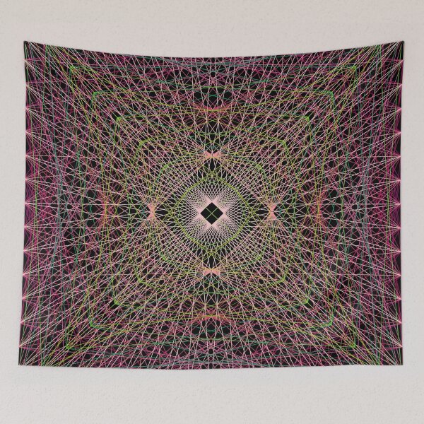 Item preview, Rectangular Pattern #5 Morph C [16678-GreensPinks-BB] designed and sold by LottMultimedia.