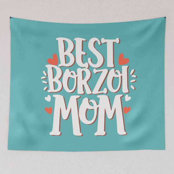 Item preview, Best Borzoi Mom designed and sold by Iluvmygreyhound.