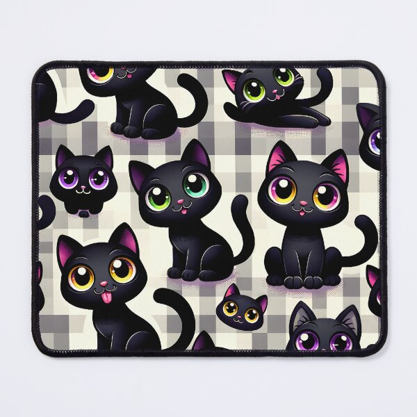 Item preview, Cute Playful Black Cats Collection designed and sold by inkArtistryfine.