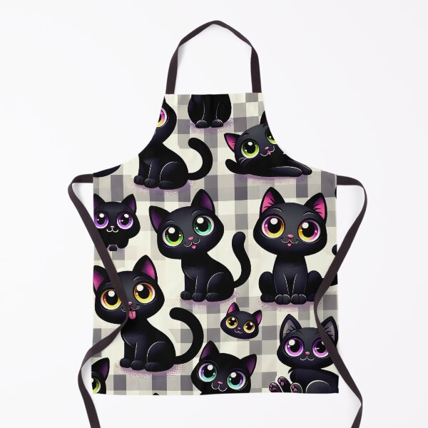 Item preview, Cute Playful Black Cats Collection designed and sold by inkArtistryfine.