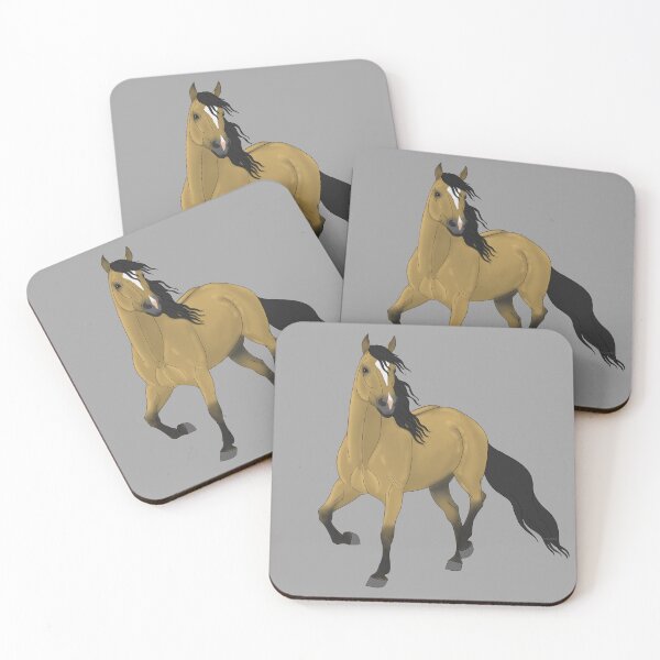 Item preview, Buckskin Andalusian Horse designed and sold by DappledMoon.