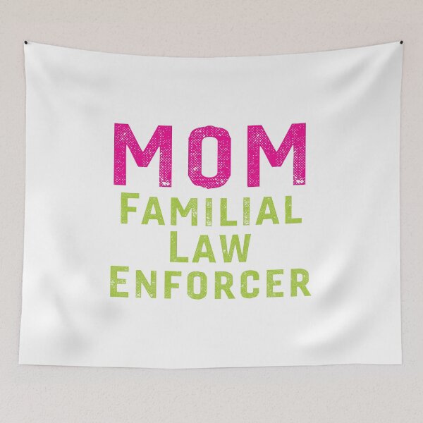 Item preview, MOM Familial Law Enforcer Funny Cute Mothers Day Gift Mom designed and sold by Bronby.