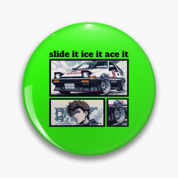 Item preview, Slide it ice it ace it - Hachiroku drifts designed and sold by MOTOSHIFT.