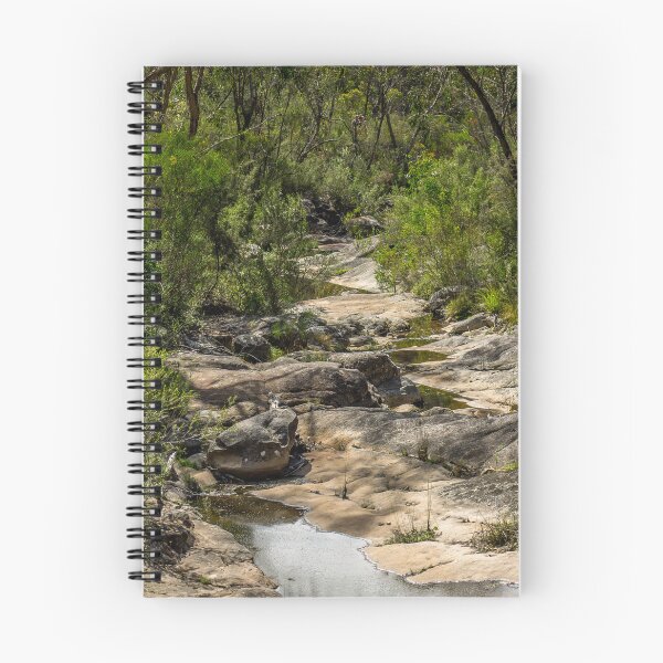 Item preview, Dry river bed in eucalyptus landscape - nature inspired photo print Pinnacles, Australia designed and sold by TRex-Landscapes.