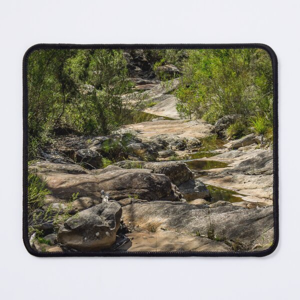 Item preview, Dry river bed in eucalyptus landscape - nature inspired photo print Pinnacles, Australia designed and sold by TRex-Landscapes.