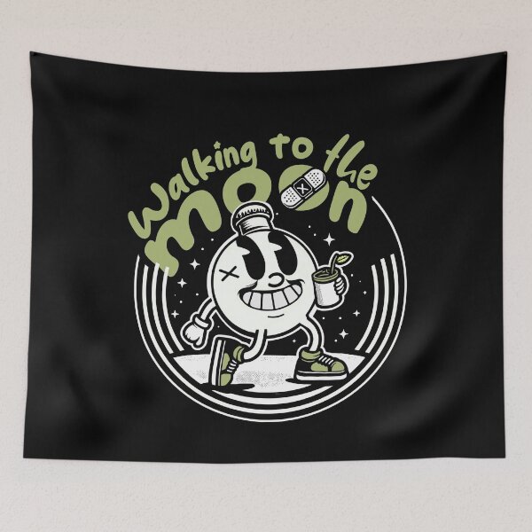 Item preview, Canteen: Walking To The Moon designed and sold by akaajoficial.