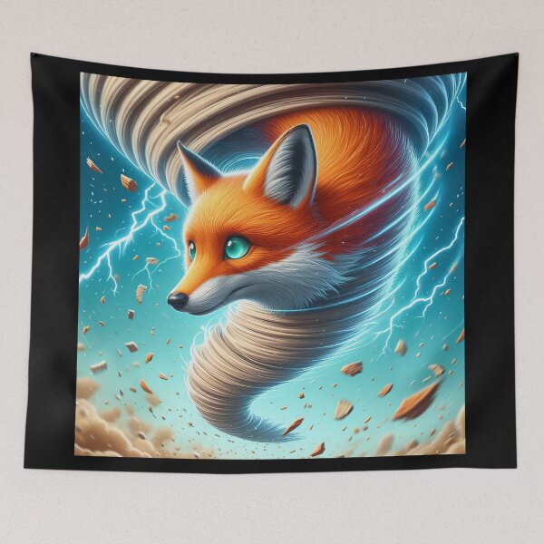 Item preview, Dancing Foxes in Enchanted Moonbeams designed and sold by Daniel Dudgeon.