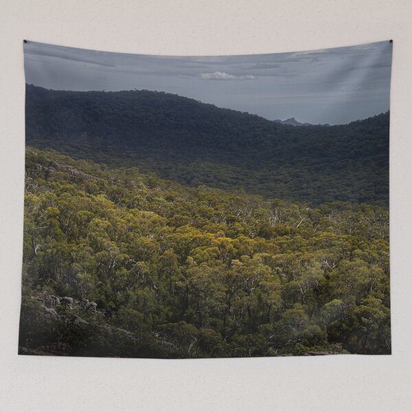 Item preview, Overview of the lush eucalyptus forest area - Vivid photographic print Pinnacles, Australia designed and sold by TRex-Landscapes.