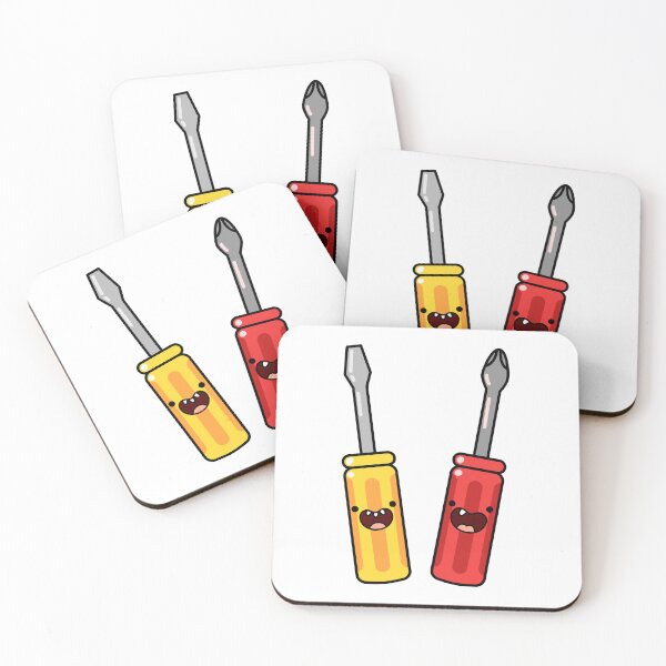 Item preview, Kawaii Screwdriver Friends designed and sold by kawaiilife.
