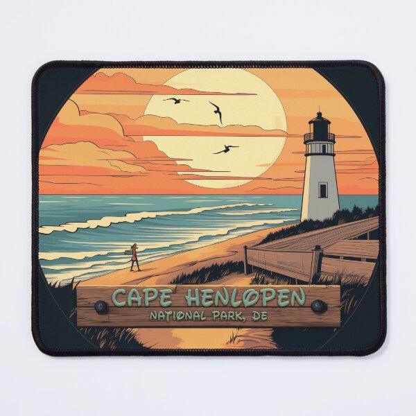 Item preview, Delaware - Cape Henlopen National Park designed and sold by NickKnackGarage.