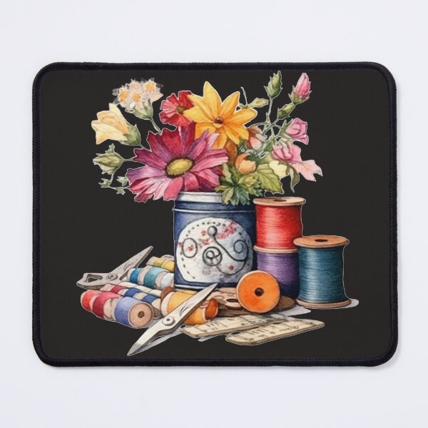 Item preview, Vintage sewing flower and sewing tools designed and sold by Raghad133.
