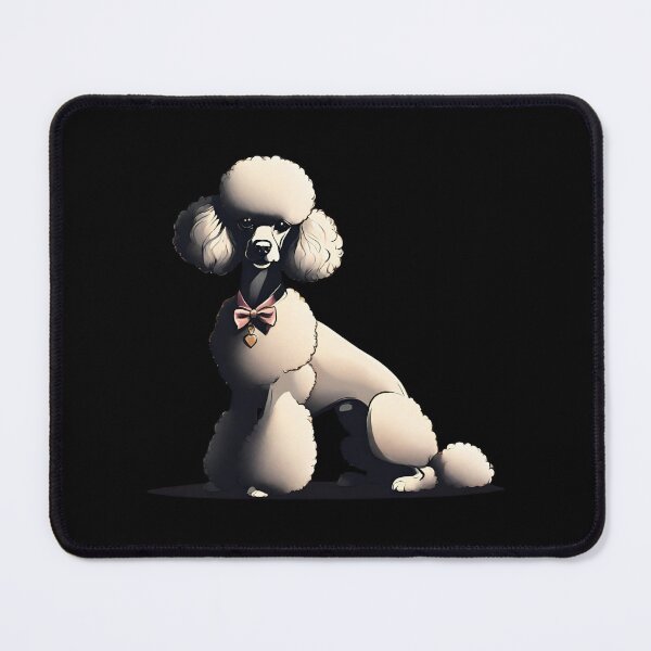 Item preview, Elegant Black Poodle Silhouette designed and sold by ChicTrendz.