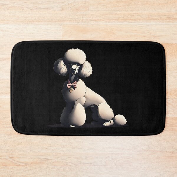 Item preview, Elegant Black Poodle Silhouette designed and sold by ChicTrendz.