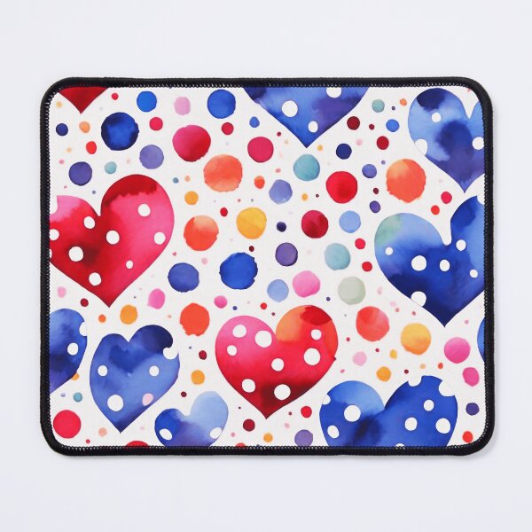 Item preview, Heart Polka Dot designed and sold by jinmommyonline.