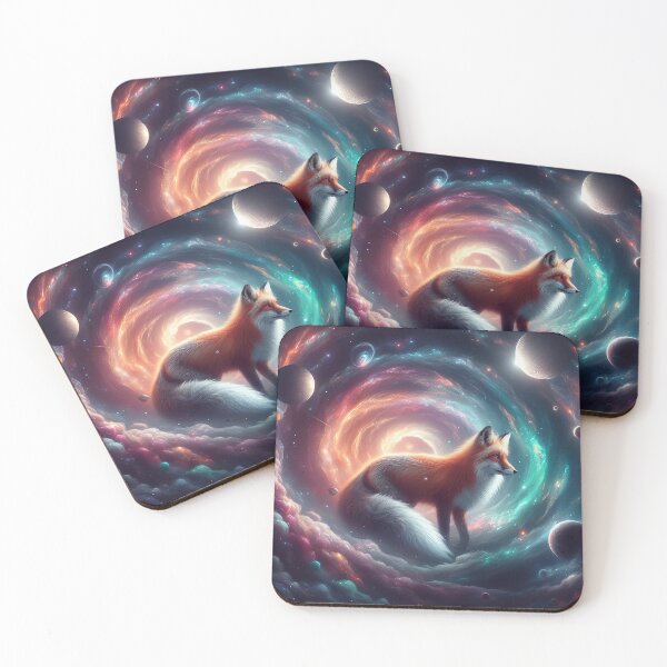Item preview, Enchanting Foxes Frolic in Moonlight designed and sold by Daniel Dudgeon.