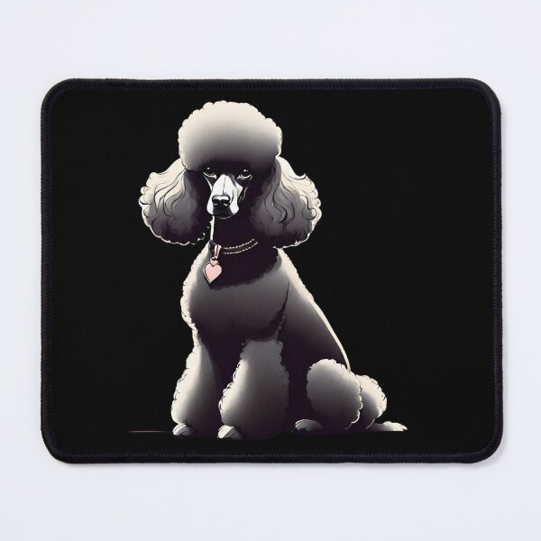 Item preview, Poodle Silhouette Bliss: Elegant Dog Lover designed and sold by ChicTrendz.
