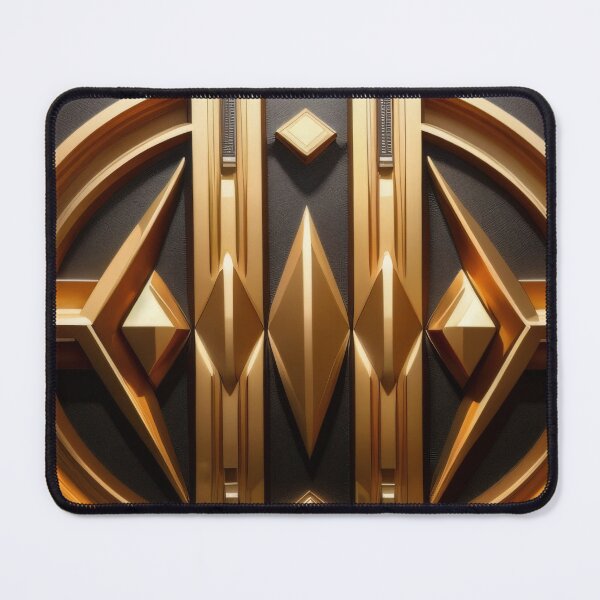 Item preview, Gold Art Deco Style 033 designed and sold by fleesphotos.