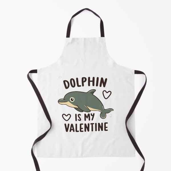Item preview, Dolphin Is My Valentine v2 designed and sold by Itsheartshop.