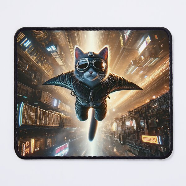 Item preview, Flying Cat Downtown designed and sold by NickoGibson.