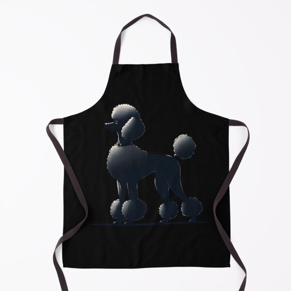 Item preview, Elegant Black Poodle Silhouette Design designed and sold by ChicTrendz.