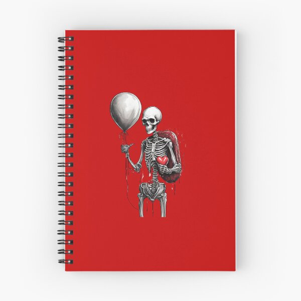 Item preview, Romantic Skeleton With Balloon designed and sold by Itsheartshop.