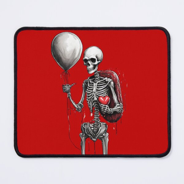 Item preview, Romantic Skeleton With Balloon designed and sold by Itsheartshop.