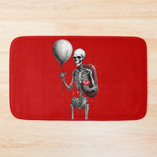 Item preview, Romantic Skeleton With Balloon designed and sold by Itsheartshop.