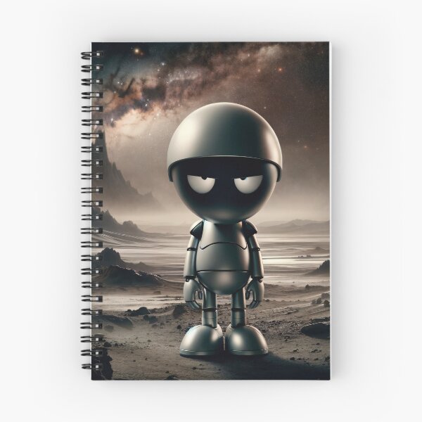 Item preview, Robot on dark planet designed and sold by NickoGibson.